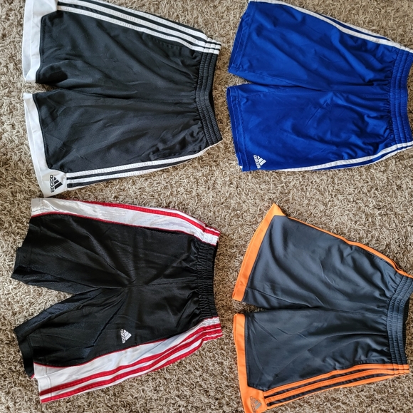 Adidas shorts BUNDLE Boys Size M 10-12 - Picture 2 of 6